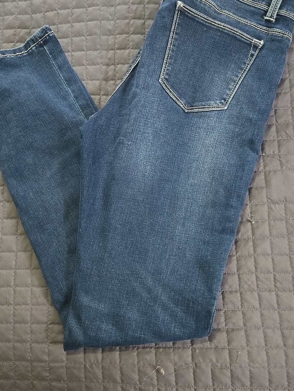 Lola Jeans Kate High Rise Straight Size 28 Stretch Body Hugging Demim